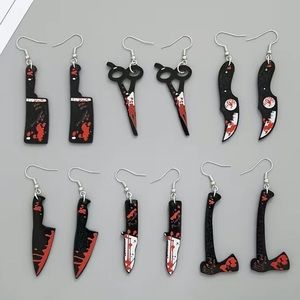 WHO’s your favorite Halloween killer? Get your Halloween knife earrings!